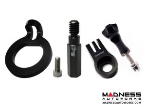 MINI Cooper Tow Hook GoPro Combo by Craven Speed - Black - (F54 / F55 / F56 Model)